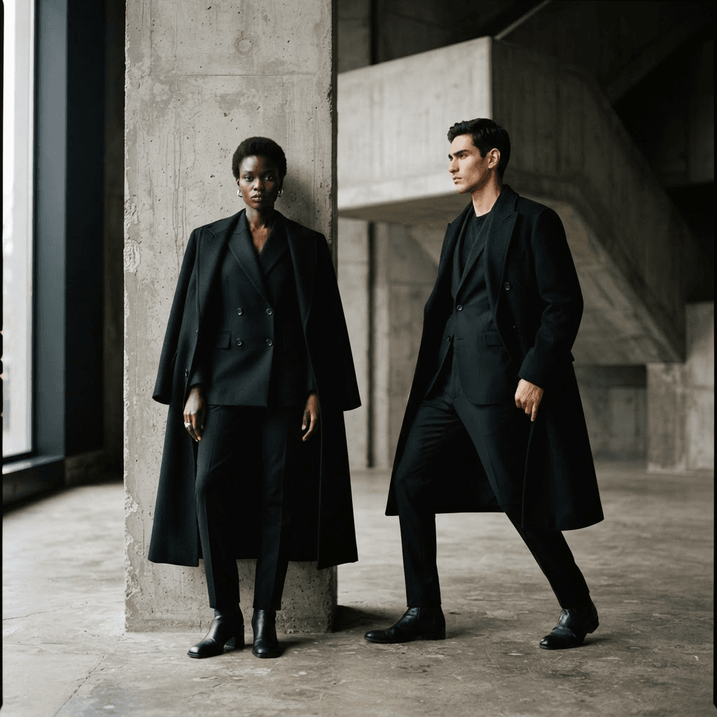 Modern tailoring ELMclub fashion campaign